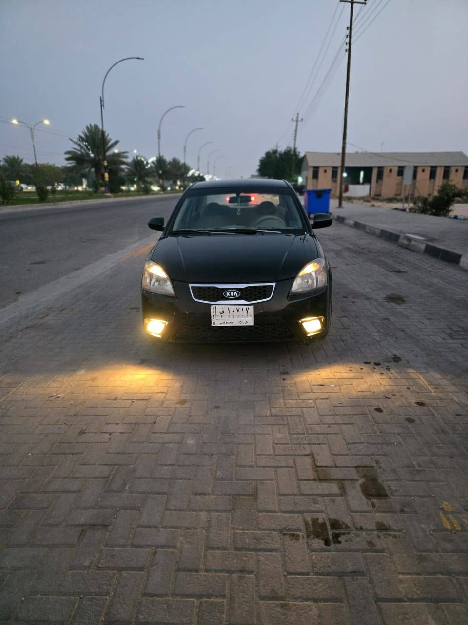 السلام عليكم ريو للبيع موديل 2010 مكفوله كفاله عامه سعر 85 بيه مجال مكان كربلاء رقم تلفون ***********
