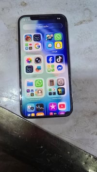 آيفون ١٢ • شاشة مبدلة • بطارية ٧٢٪