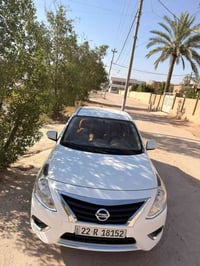 نيسان صني موديل ٢٠٢٥ رقم اربيل ماشيه ٧ الاف جديده جدا كفاله عامه السيا...