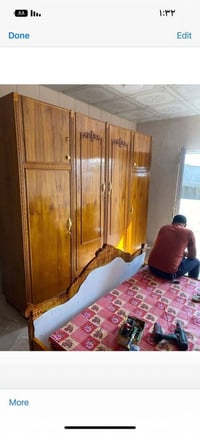 غرفة نوم • غرفة نوم خشب • غرفة نوم عراقية • غرفة 4 باب • صاج عراقي • ا...