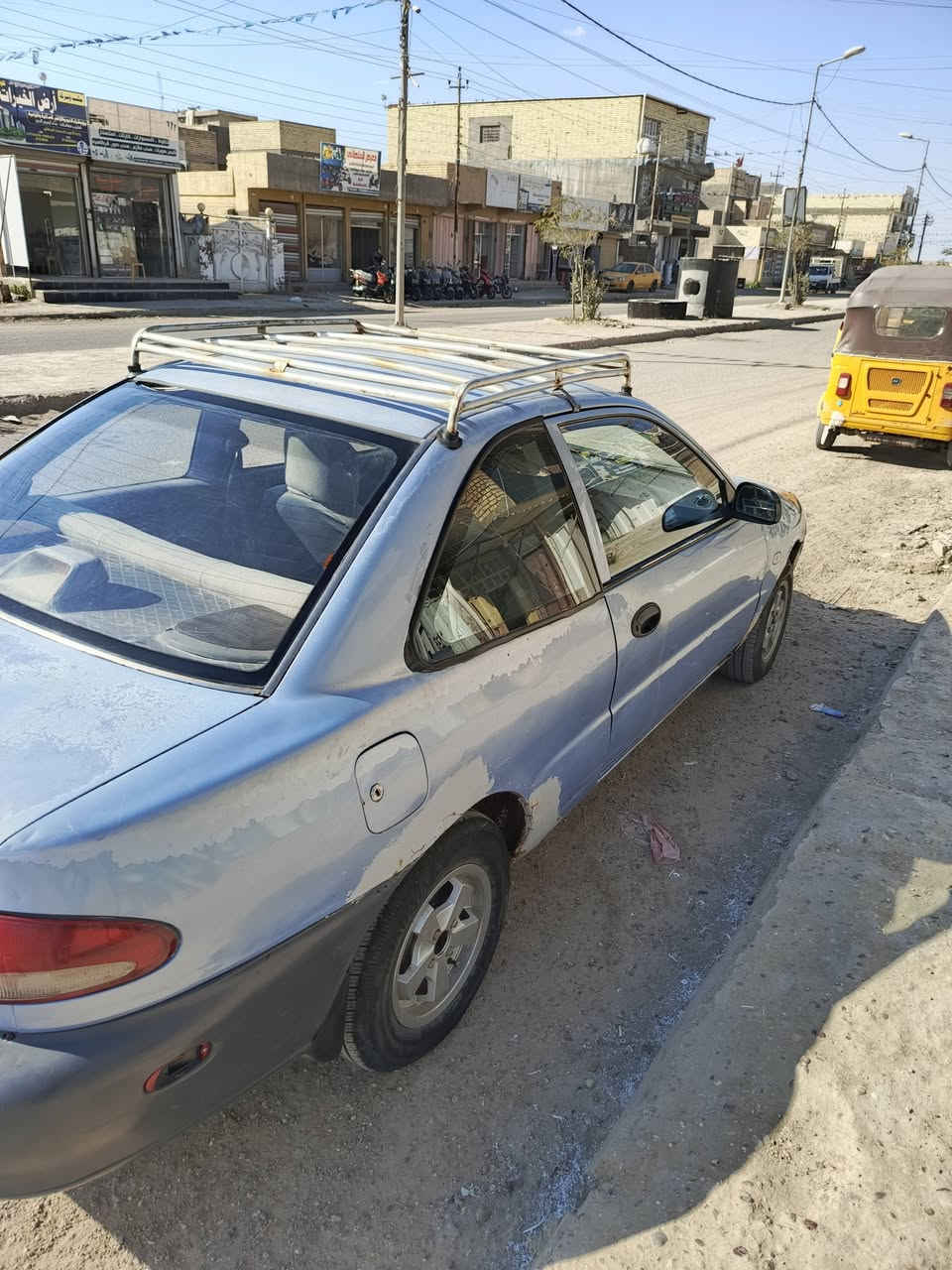 السلام عليكم ميتسوبيشي ميراج كولد مديل 94 محرك وكير مكفولات كشر بلاد لا ضربه ولا صبغ رقم دولي باسمي السعر 25 وبيه مجال حك الجيه مكان السيارة بغداد  الشراي يتصل ***********
