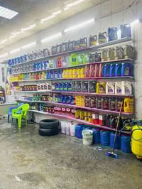 محطة تبديل دهن وغسل وبنجر العنوان مدينه قطاع ١٦ مقابل قطاع ٢٢ قرب تقاط...