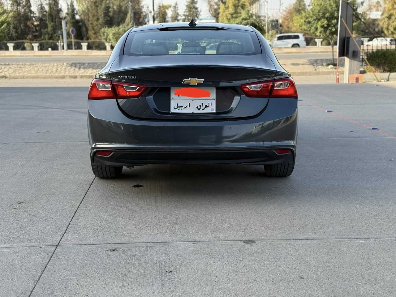 ماليبو  موديل ٢٠١٨ ، ماكينة  ٢،٥ اربعة سلندر لايوجد صبغ
***********
