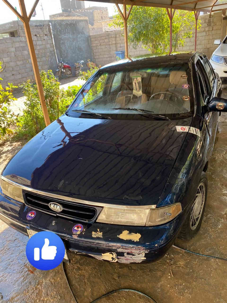كيا سيفيا موديل ٩٣ رقم واسط السيارة كير ومكينه وگشر خير من الله بس تحتاح كهربائيات وشويه ترتيب بلداخل السيارة سعره ٢٠ ورقة 
الرقم ***********
