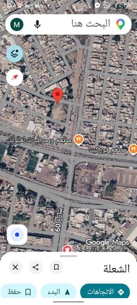 خواني عندي قطعه ارض في الشعله مساحه 2200 متر تجاريه ركن مباشر معه صاحب...