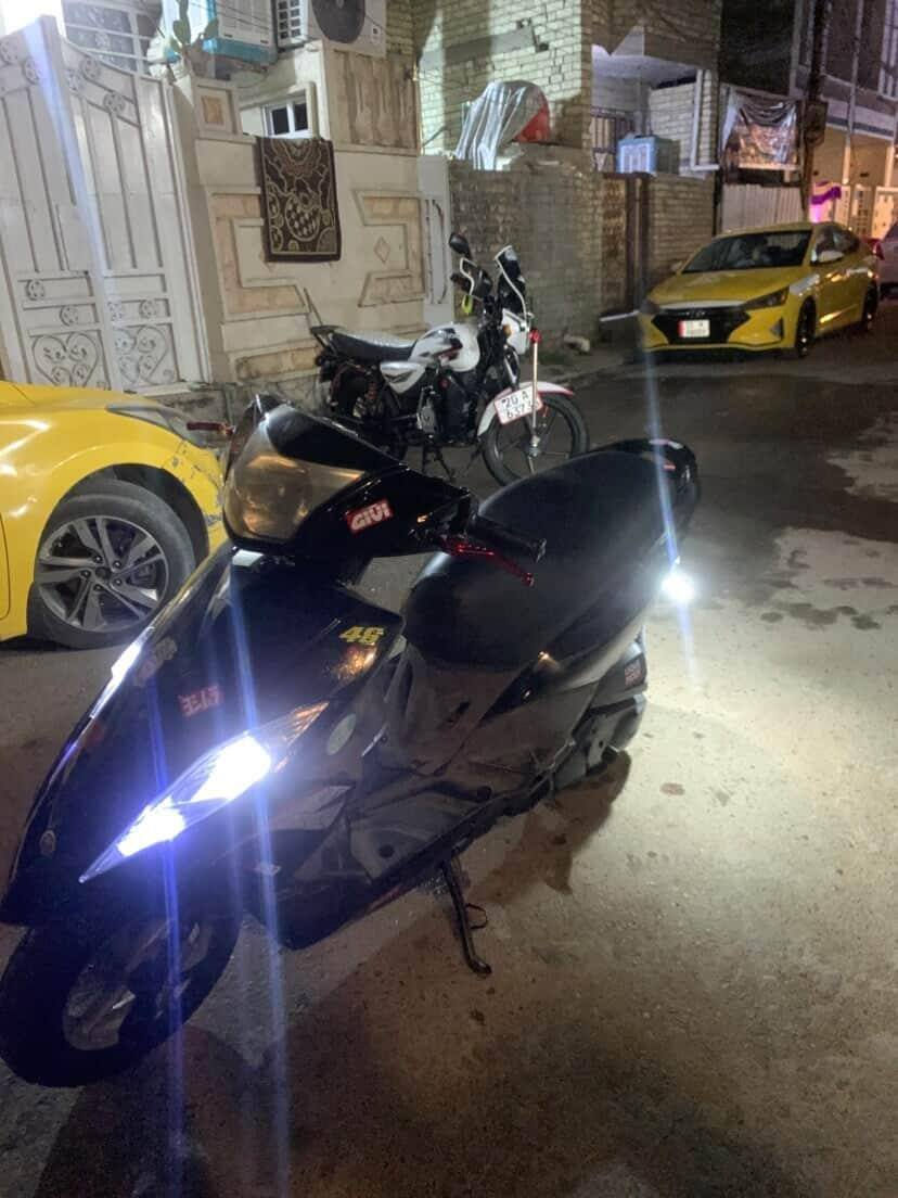 السلام عليكم GTR جي تي ار وكاله موديل 2014 دراجه تخبل شلعه ومعدل كلجات رياضي تقفل 118 كهربائيات شغاله دراجه خير من الله شرط كلها (دهن يورل وبانزين محسن) الله شاهد  مكاني بغداد الشعب للتواصل *********** 🖤🏴‍☠️.
