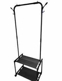 حامل ملابس • عصري • بعجلات