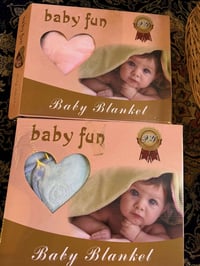 بطانيتين • وردي • أزرق