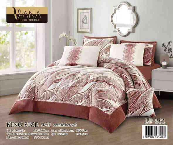 سلام عليكم زبائئننا الكرام تم وصول لحاف نفرين ساده شتوي 
ثقيل  وجه ساده + وجه نقشه مشجر بارز حفر نقشه بارزه  ظهر فرو   
7قطع
🛑الحافه جوين اطار ثقيل
قياس ملكي (King size )

لحاف قياس كبير:230*250
شرشف قياس كبير 200*200+30
لحاف نفرين مع شرشف قديفه لاستيك مع 4وجه مخده و وجه كوشه
العنوان سوق المنتظر الكبير قرب سيد حسن داخل القيصريه 
الاستفسار عل رقم ***********
