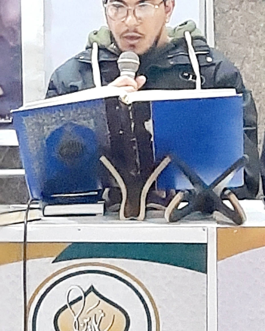 مؤسسة الإمام زين العابدين عليه السلام القرآنية                          
     ((لختمة القرآنية الرمضانية المباركة ))
#بغداد__ شعلة الصدرين - ق٣ - شارع الزركاني 
السبت ٢٨ / ٢ / ٢٠٢٦ 💫 ١٠ شهر رمضان ١٤٤٧ الختمة القرآنية الرمضانية الجماعية المرتلة  لشهر رمضان المبارك  #الجزء_الحادي عشر 👉 نسأل الله التوفيق والقبول خالصةً لوجهه الكريم 🤲
الحمد لله بحضور جمع غفير من المؤمنين اساتذة وقراء مؤسسة الإمام زين العابدين ع القرآنية تم قراءة الجزء الحادي عشر من كتاب الله المجيد 🙏
نسأل الله القبول والتوفيق لجميع المشاركين والمستمعين .الدعوة عامه لمن يجد في نفسه القدرة على القراءة بأحكام متقن للمشاركة اوالمتابعة 🤲
 الشيخ سيد رياض ابو مصطفى المعموري الموسوي 
م . مؤسسة الإمام زين العابدين(ع) السلام القرآنية 
للآشتراك او الاستفسار الاتصال على الأرقام ادناه👇
 ***********. *********** @
