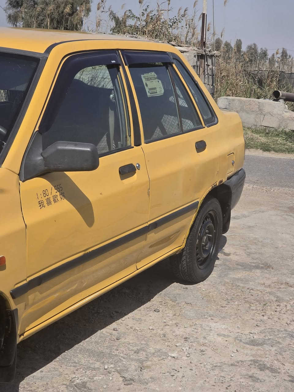 السلام عليكم سايبا ٢٠١٤
محرك مبدل جديد 
صدر جديد 
تخم تاير جديد الشواصي معمره تبريد شغال بس الجوك عاطل 
السعر ٣٠ وبيها مجال 
بغداد الرضوانية 
***********
