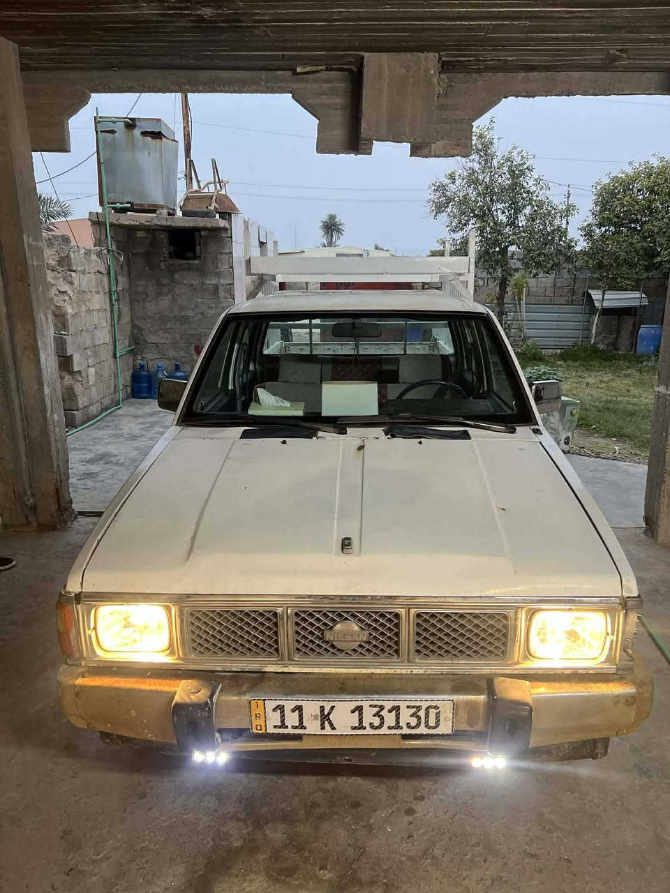 السلام عليكم نيسان ١٩٩٢ للبيع رقم بغداد باسمي سنوية لل ٢٠٣٠ رقم انكليزي صبغ حزام جمالية كير جديد محرك لا تنقيص ولا تبخير ومثل ما موضح بالصور السعر ٤٦  ***********
