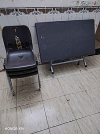 ميز طعام مع 6 كراسي نضيف جدا مكاني بغداد شارع حيفا السعر 75 الف  ميز ط...