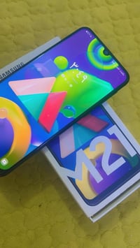 سامسونج M21 • بطاريه ٦٠٠٠ • ذاكره ٦٤ جيجا