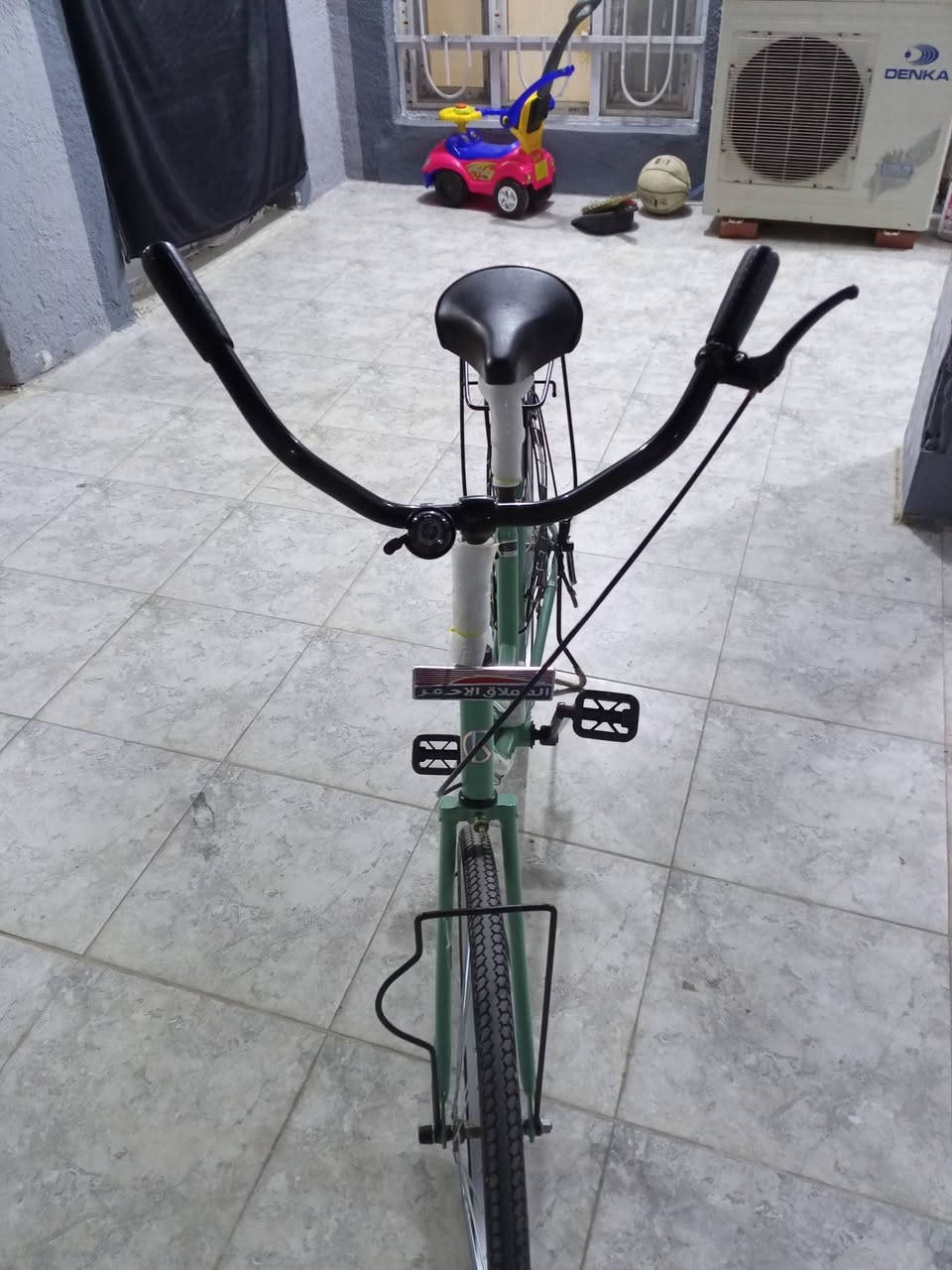 سلام عليكم شباب باسكل نضيف وللبيع وشرط نضيف البايسكل موديل 25 و سعر 160 بي مجال بسيط موجودة غراضه 
العنوان: كربلاء طويريج حي العسكري


**إذا كنت صاحب هذا الإعلان وتريد حذفه لأي سبب، رجاءا أرسل رسالة إلى الدعم الفني**