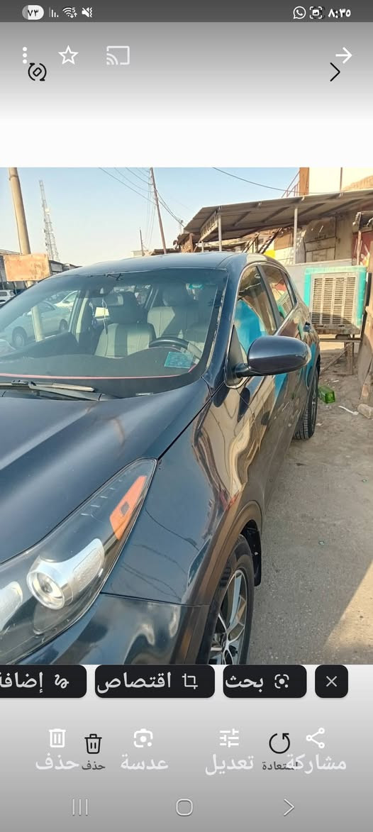 السلام عليكم سياره سبورتج للبيع موديل 2022 وارد أمريكي نص فول اللون ازرق غير محدد ماشيه 40000 الحادث بنيد ودعاميه بغداد بأسمي مكاني ميسان للاستفسار اتصال ع الرقم ***********
