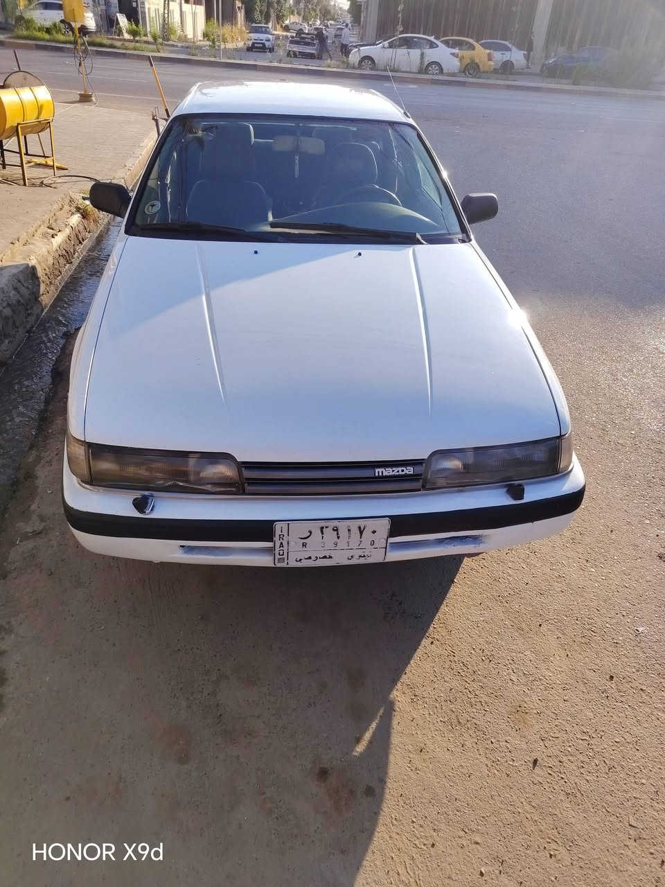 السلام عليكم
مازدا 626
8 بخ
1990 اني الشرعي
قطعه صبغ فقط 
بور جامات كهرب
4 دسك
السياره جاهزه
طخم تاير
السعر 33 وبيها مجال
مكاني موصل 
للاستفسار الاتصال ***********
