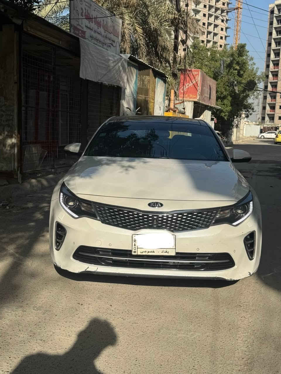 سلام عليكم
للبيع فقط 

كيا اوبتما 2016 خليجي 

فول للاخير ١/١ 

بصمه +بصمه ابواب 

بانوراما 

شاشه

كراسي جلد 

شفتات ستيرن 

حساسات اماميه خلفيه 

٥ويل كب 

محرك ٢٤٠٠ GDi

مانع انزلاق 

وبعد بيهه مواصفات معروفه 

رقم بغداد باسمي 

***********

السياره كفاله وجديده بمعنى الكلمه استخدام شخصي
