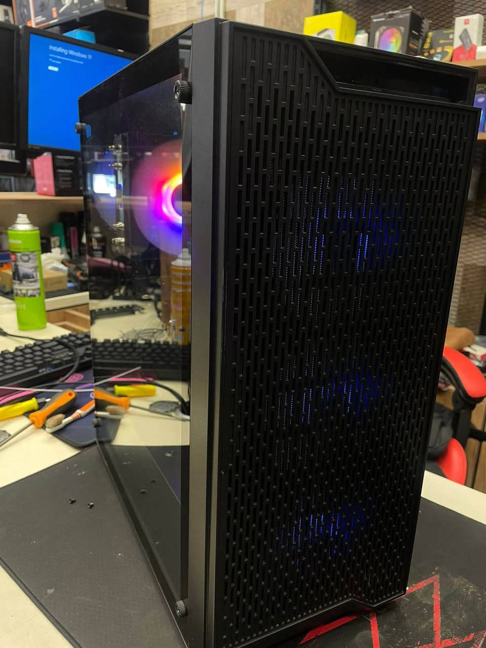 تجميعة ألعاب احترافية – أداء قوي بسعر مميز🔥

🔹 CPU: Ryzen 5 5600X
🔹 GPU: RTX 4060 Ventus
🔹 RAM: 16GB DDR4
🔹 Motherboard: MSI B550
🔹 Storage: 512GB NVMe Gen 4
🔹 PSU: 650W
🔹 Cooling: Air Cooler

🎮 مناسب لألعاب 1080p و 1440p بأداء ممتاز
💻 خيار قوي للبث والتصميم والاستخدام المتقدم

💰 السعر: 1,100,000 أربيل, العراق


**إذا كنت صاحب هذا الإعلان وتريد حذفه لأي سبب، رجاءا أرسل رسالة إلى الدعم الفني**