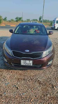 للبيع كيا اوبتيما موديل 2015 وارد امريكي مكينه ٢٤٠٠ مامفتوحه كير مكينه...