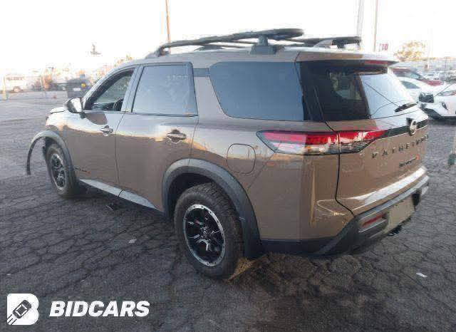 ‏Nissan Pathfinder Rock Creek 4WD
للبيع مكان البصرة رقم أربيل بأسمي 
للتواصل وات ساب ***********
السعر 290

اللون : قهوائي    

الموديل : 2023

 
حجم المحرك : 6 سلندر (3,5L)

الضرر : كما موضح بالصور 
صور الحادث + رقم الشاصي مرفق مع ا
المواصفات : Rock creek 

دفع رباعي 4WD
بصمة تشغيل
بصمة ابواب
تشغيل عن بعد
رادار امامي (تحديد مسار)
رادار جانبي (نقاط عمياء)
رادار خلفي (تحذير من الاصطدام)
حساسات امامية+ خلفية
اوتو بارك Auto Park
كاميرات 360°
كشنات جلد
كشنات ميموري
كشنات تدفئة
تبريد قطعتين لمس
تحكم وضعيات القيادة...Drive Modes 
شفتات + تحكمات استيرن 
هيتر استيرن
‏Apple Car Play
‏Android Auto 
هاند بريك بصمة
اوتو هولد Auto Hold
اوتو ستارت Auto Start
اوتو ستوب Auto Stop 
مانع انزلاق+ABS
شاشة كبيرة لمس+كاميرا
منافذ AUX+USB
وبقية المواصفات المعروفة
