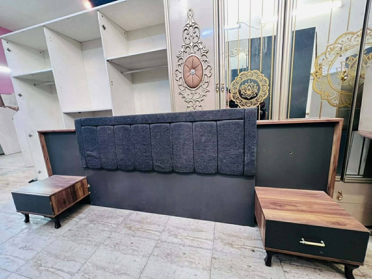 غرفة نوم مستعملة❤
 نضافة85 ٪💯
عدد القطع / 5
نضام / ابواب  ❤
سعرها / 450❤
شد ونقل داخل بغداد مجاني❤
يوجود توصيل محافضات ❤


**إذا كنت صاحب هذا الإعلان وتريد حذفه لأي سبب، رجاءا أرسل رسالة إلى الدعم الفني**