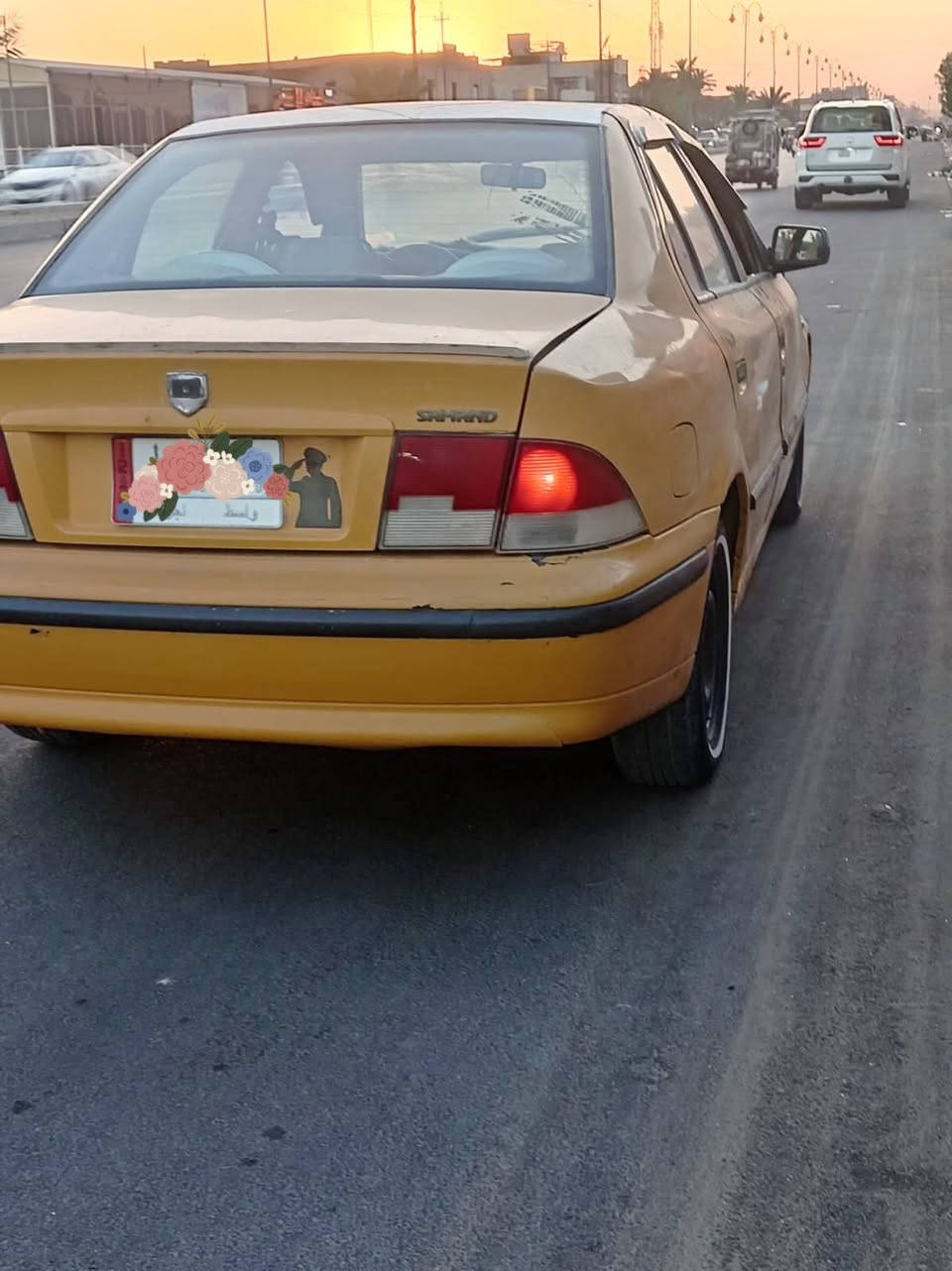 سلام عليكم سمند سياره جاهزه مكينه كير تبريد صدر أمامي خلفي جديد السياره شوفت عينك خير من الله تحويل مباشر رقم واسط انكليزي مصفره هيه وغرامات مكان بغداد مدينه الصدر ***********
