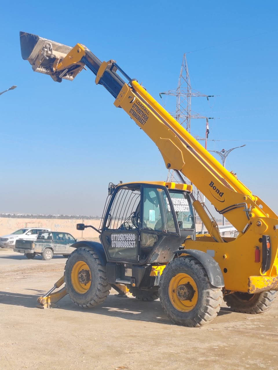 رافعة جي سي بي للبيع موديل 2006 فول عادي بم ونوزل
كلشي بشرط رقم شمالي شرط التحويل مكاني كركوك للاستفسار الاتصال على الرقم *********** او خاص
