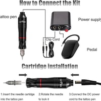 جهاز تاتو كامل • معدات تاتو