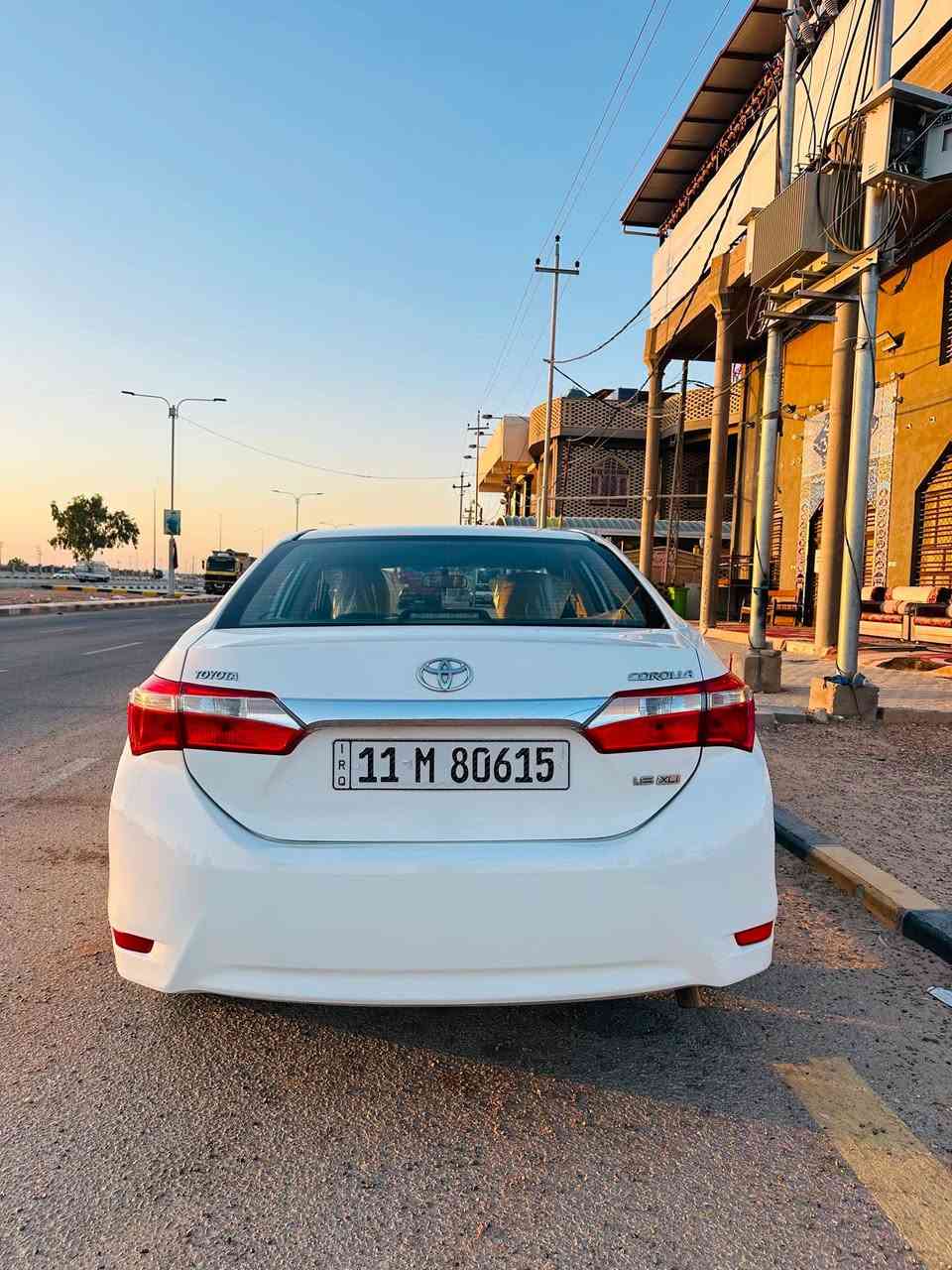 كورلا 15 وارد خليجي كفالة من تبديل والضربة والصبغ عدا كرتات السونار كدامك ب اسمي مشروع وطني كير محرك تبريد كفالة ماشية 190 السيارة احلى من الصور مكاني نجف 
*********** سعرها 144
