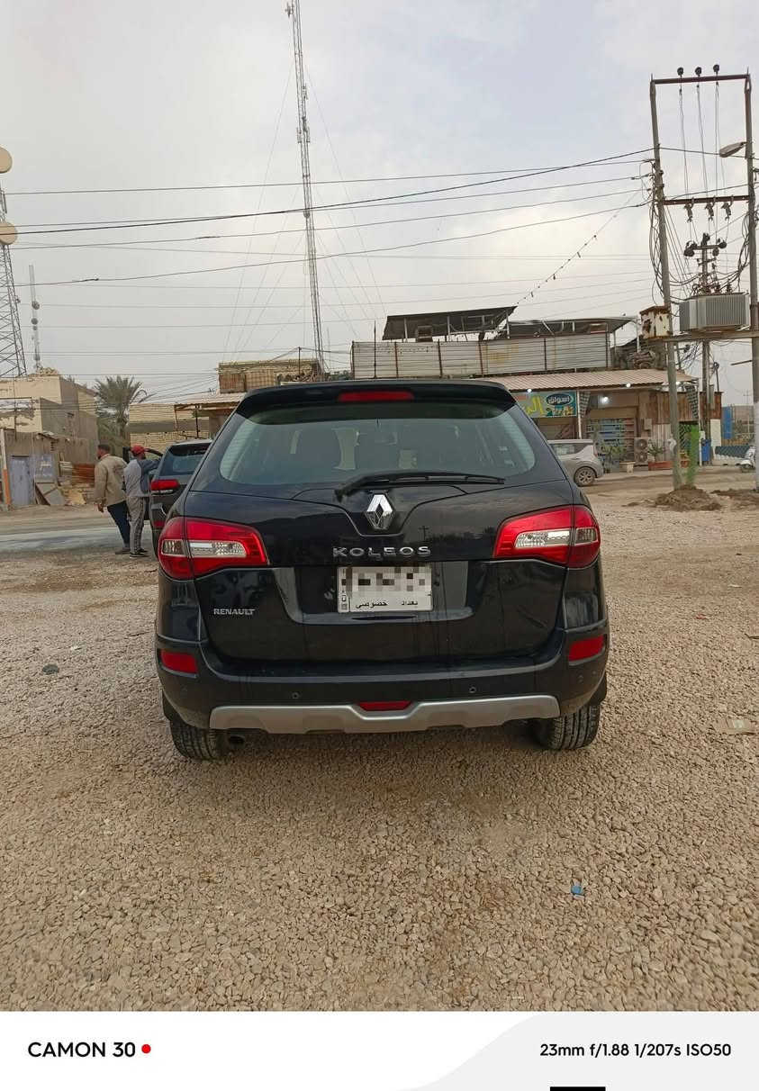 السلام عليكم ٠٠٠
للبيع:رينو كوليوس
📌موديل:2012
📌محرك:2500LT
📌:اربعه سلندر
📌رقم بغداد تحويل ثاني يوم
📌السياره استلام وزاره الصناعه خاليه من اي حادث..  
📌بلوتوث
📌شاشه صغيره 
📌اشارات بالمري
📌بصمه عدد٢
📌تشغيل الاضاءه عن بعد
📌السرعه القصوى:240KM/H
📌ماشيه 170,000KM
السياره نظيفه ومرتبه 
📌السعر:85وبيه مجال بسيط... 
رقم صاحب السياره:‏‪***********
📌مكان السياره:بابل-المسيب
