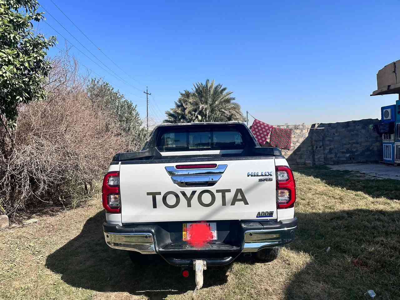 سلام عليكم هاي لوكس 24 ستة سلندر كفالة العامة عنوان بغداد فول مواصفات الاتصال على الرقم ***********
