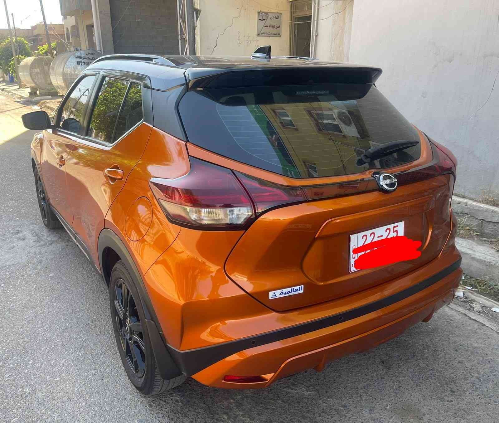 نيسان كيكس
موديل:٢٠٢٣
لون:مشمشي سقف اسود
مواصفات:srبلاص فول( ٥ كامرة ٣٦٠ رادار امامي رادار جانبي جلد حساسات خلفيه وسماعات Bose)
ضرر: فقط بونيت صبغ ضرر كلش بسيط حتى دعامية بدون صبغ 
مكان: كركوك
رقم:كاتي 
رقم اتصال:*********** 
سعر :145وبي مجال كركوك, العراق
