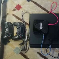 بلي4 سلم مهكر كامل الملحقات من يدات 2 + هارد خارجي + بي أكثر من 20 لعب...