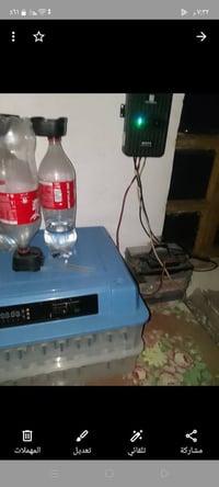 مفقسه لبيع كامله طاقه شمسيه وباتري جديد اوتو ماتيك تقليب بيض الستفسار ...