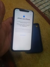 ايفون اكس ار مقفول ايكلاوت للبيع غير متواجد ع فيس رقم 07511685290بي وت...
