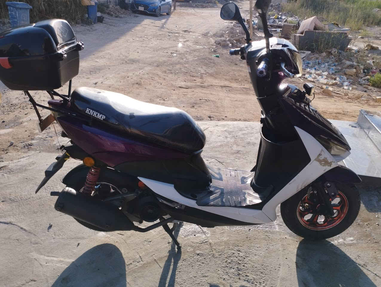🏍️ دراجه FS موديل 2022 للبيع 🏍️
​السلام عليكم.. دراجة FS موديل 22 نظيفة وجاهزة، مو نقصها أي شي وشغل واطلع.الكهربائيات: كلها شغالة (سلف، هندر، لايتات). (السعر 700 وبيها مجال ) مكاني كربلاء الحسينيه 
الاستفسار اكثر  اتصل على هاذه رقم ‏‪***********‬‏..تحياتي للجميع
