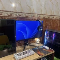 ‏Pc للبيع  ‏ 🖥️180hz شاشة حجم24  ‏🖥️‎او شاشة ثانية 60hz حجم 20.5 ‏‎كيب...