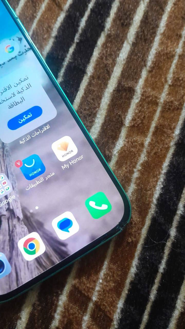 بي ثلمه بس ممبيه خفيفه 
هونر X8b ❤️❤️❤️❤️ السعر 110قفل لي يريد انزله لايتعب نفسه او مراوس باكس ماكس ذاكره 256🔥 

المواصفات🔥🔥🔥👇

الشاشه :
6.7 بوصه 90هيرتز
AMOLED 👌👌👌
الذاكره 256جيجابايت الرام
8 جيجابايت 💪💪💪
الكاميرا:
2+5+108 ميكابكسل 🫶🫶
المعالج :
Snapdragon 680 4G
البطاريه :
4500 مللي أمبير
شاحن بقوه 35 واط 👍


**إذا كنت صاحب هذا الإعلان وتريد حذفه لأي سبب، رجاءا أرسل رسالة إلى الدعم الفني**