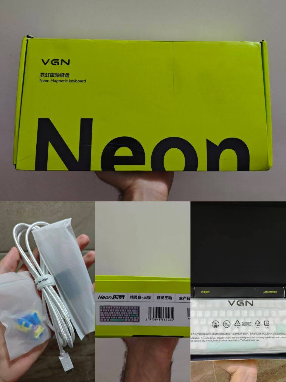 كيبورد مغناطيسي VGN Neon 75He Ultra
نسخة Elf White TTC Axis
هيكل المنيوم وحجم 75%
جديد وغير مستخدم
السعر 100 🛑


**إذا كنت صاحب هذا الإعلان وتريد حذفه لأي سبب، رجاءا أرسل رسالة إلى الدعم الفني**