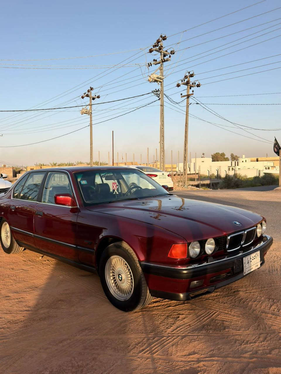السلام عليكم بي ام  735 للبيع
موديل 1990 
رقم بغداد سنوية لل 2029 
تبريد شغال 
تخم ويل وتاير 
 بجم عريض
غرفة خير من الله 
جاهزة كل نقص ماكو 
لسعر 68 وبيهة مجال 
لرقم ‏‪***********‬‏
‏‪***********‬‏
مكاني ديوانية
