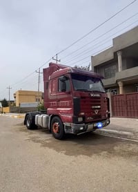 سكانيه 143 مكينه كير اكسل كفاله عامه تخم تاير قماره كفاله كير 3/3 مكين...
