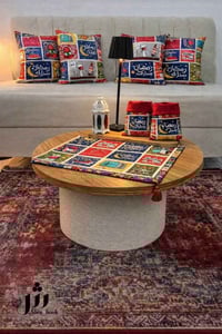 مفرش طبلة وسطية • ٤ وجوه • توصيل مجاني الكوت