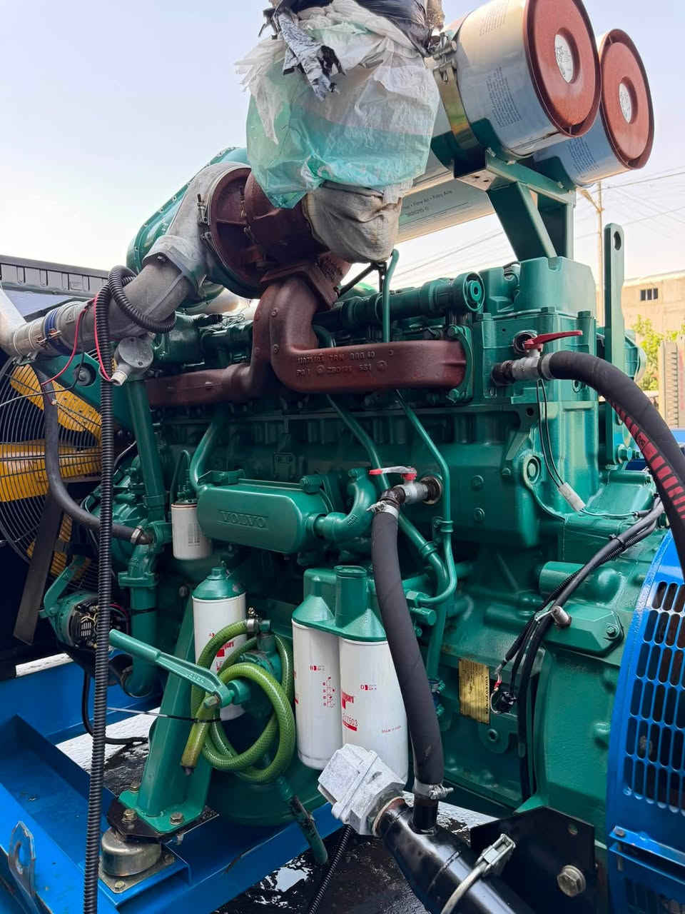 VOLVO 1631
500KVA
Zero hours 
***********
***********

