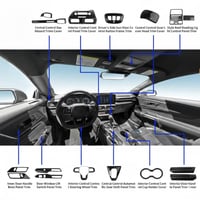 دواخل كاربون • موستنك 2024+ • قالب بلادي