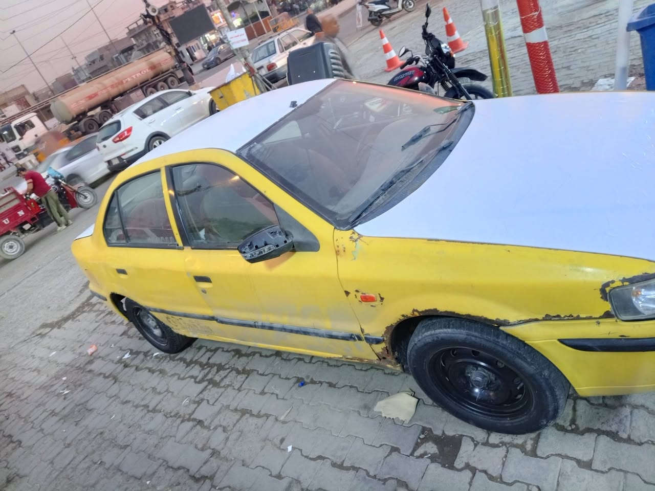 السلام عليكم سمند  كير مكينه كهربايات حداديه تخم تاير  سياره تحويل وكاله  رقم بغداد الماني سياره شوفت عينك مكاني بغداد  شراي يخابر السعر 16 الشراي يخابر *********** بي واتساب هم
