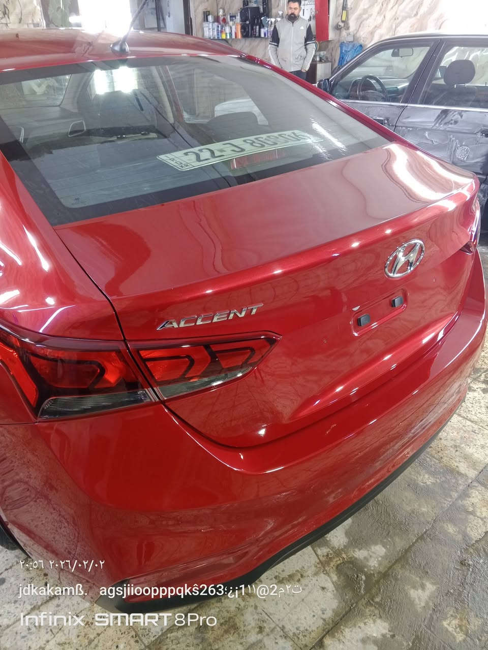 هونداي اكسنت امريكي موديل 2022
السعر 118
    ❇️مواصفات  
💟كامره خلفيه وشاشه 
💟تحكمات ستيرن 
💟كروز سرعه 
💟4 دسك Abs 
💟حجم المحرك ١٦  دوش
💟تحكمات ستيرن 
💟كير ومحرك شرط
💟سيارة جاهزة
💟رقم اربيل 
💟وبقية المواصفات الاساسيه  
💟 ماشيه 45 
صور الحادث و السنوار مرفق مع الصور 
بيهة تكحيل بسيط بالبابين عكس السايق أثر شخوط
            ***********
واتساب ***********
