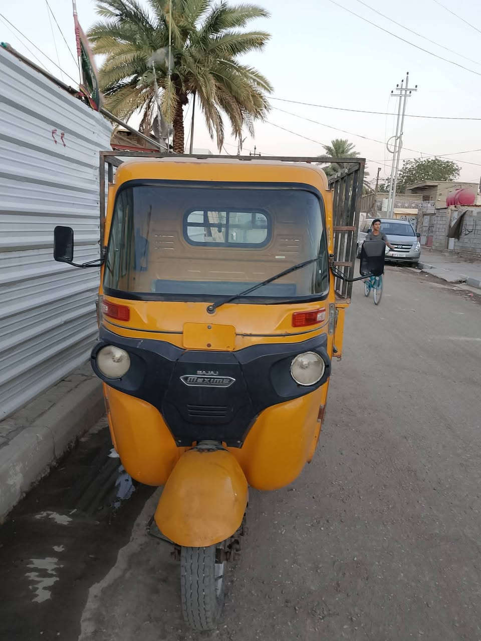 دراجه للبيع   دراجه تكتك ماسكيما حمل رقم سنويه باسمي قادسيه العنوان. ديوانيه حي رفعت حي الأمام الصادق الخصيمه  الاتصال على هذا الرقم ***********
