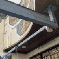 مظلة كيسبان • ١٠×٤٫٥م • شبه نظيفة