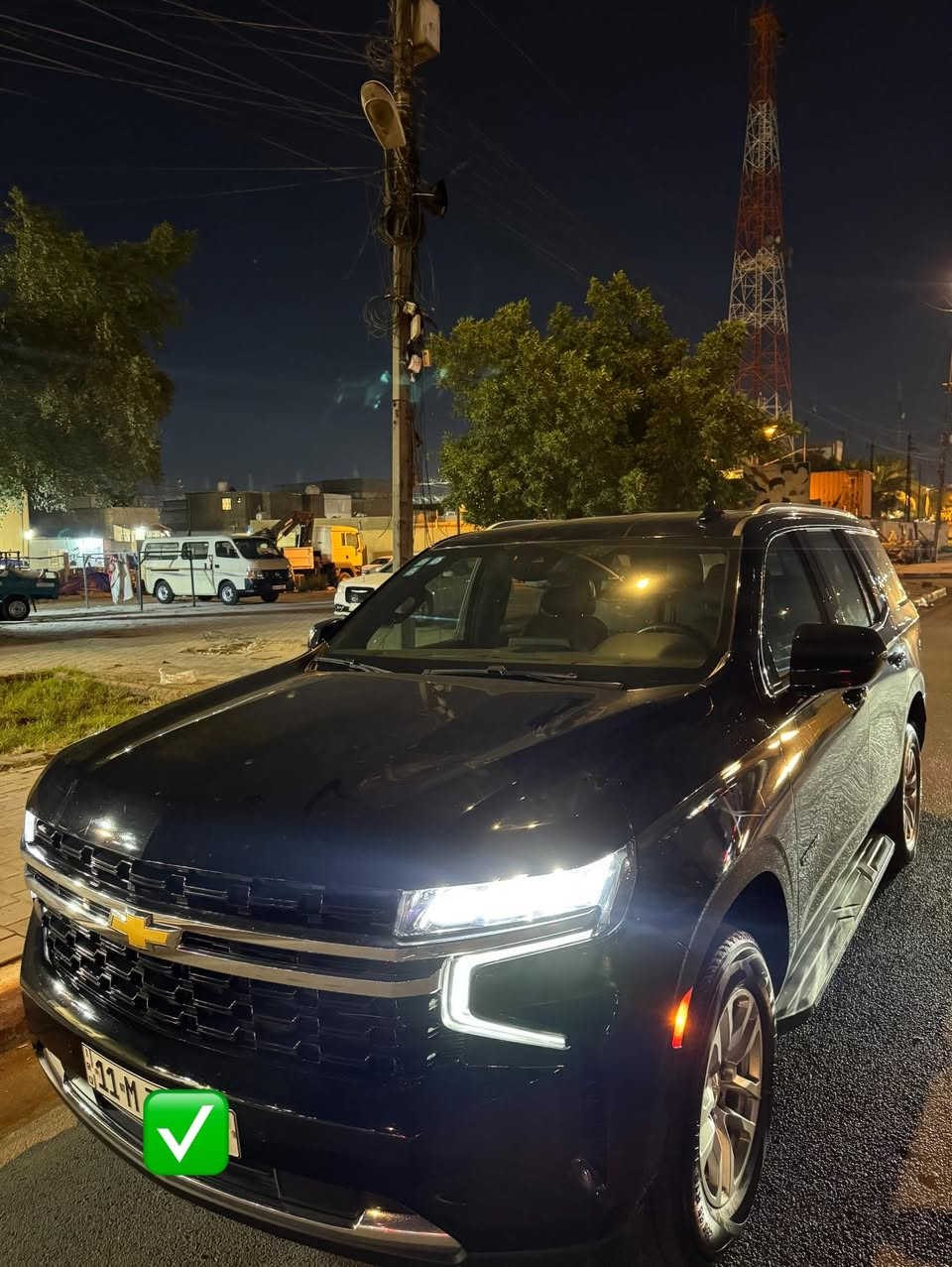 السلام عليكم
تاهو 2023 Ls خليجي وكاله المنصور✅
رقم بغداد بأسمي تحويل ثاني 
مغلفه ppf من الزيروو 
ماشيه 40mi 
مكفوله كفاله عامه حته سونار بيها
مكاني بغداد حي اور 
***********
السعر 450$ وبيها مجال بسيطط..
